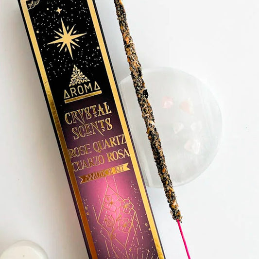 Pack 3x2 inciensos Crystal Scents de Aroma con minerales