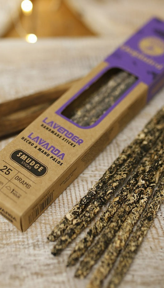 Incienso orgánico de lavanda Ullas