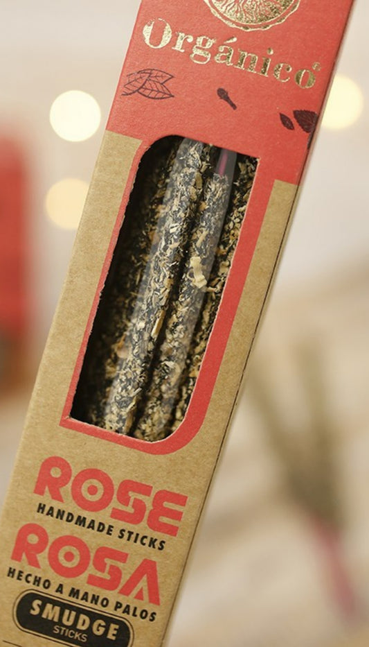 Incienso orgánico de rosa Ullas